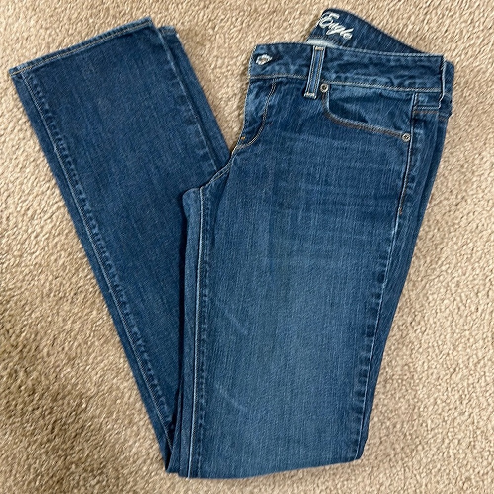 American Eagle Women’s Straight Jeans - 6 Long